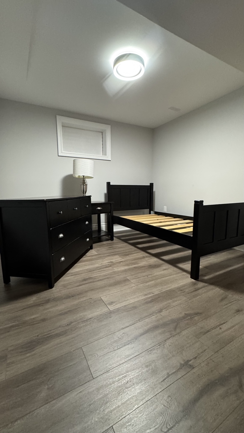 Black Bedroom Set - Dresser, Nightstand & Twin Bed Frame - photo 3