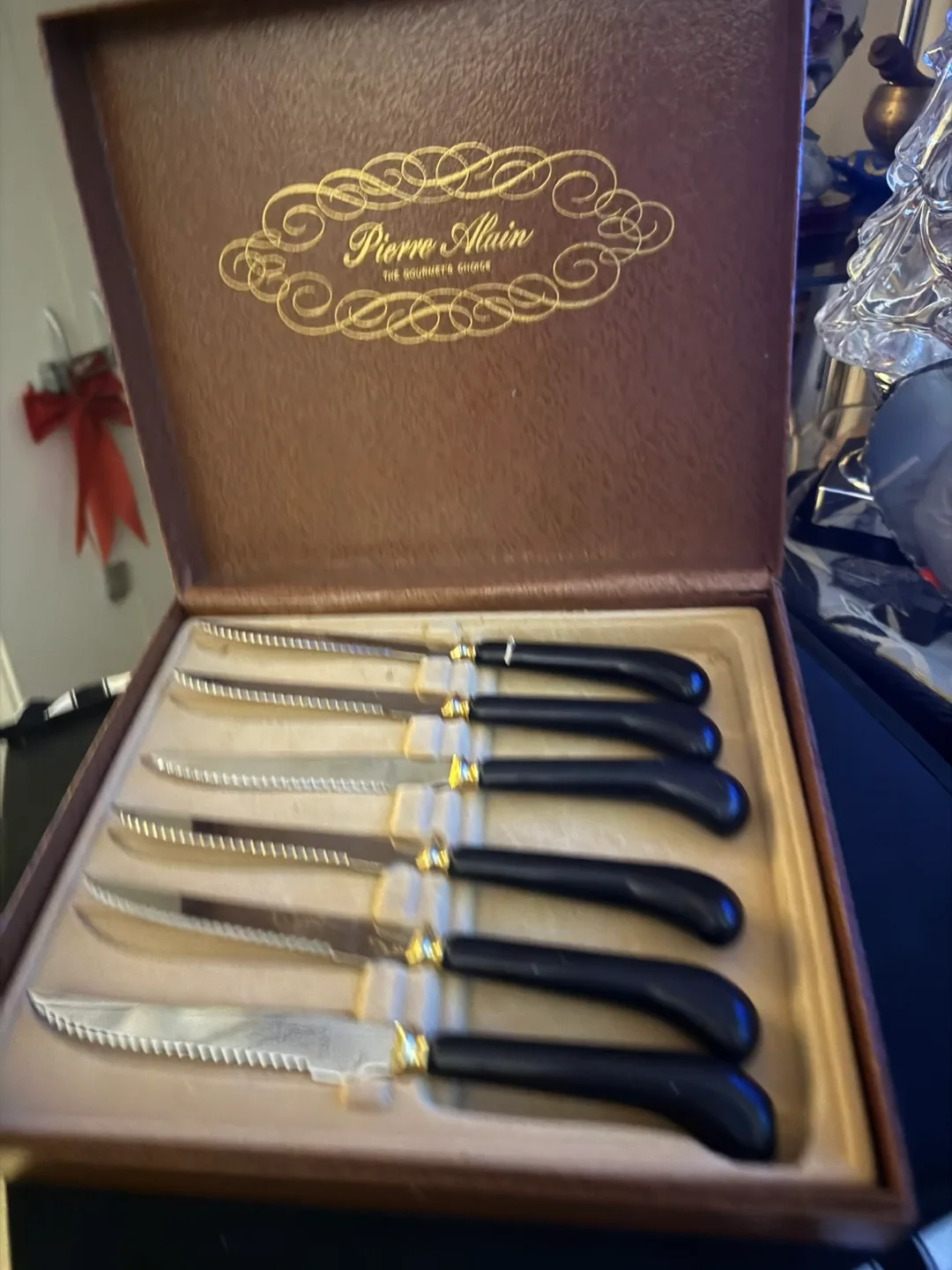 Pierre Allain for Gourmet Guild Steak Knives Set image indicator(2)