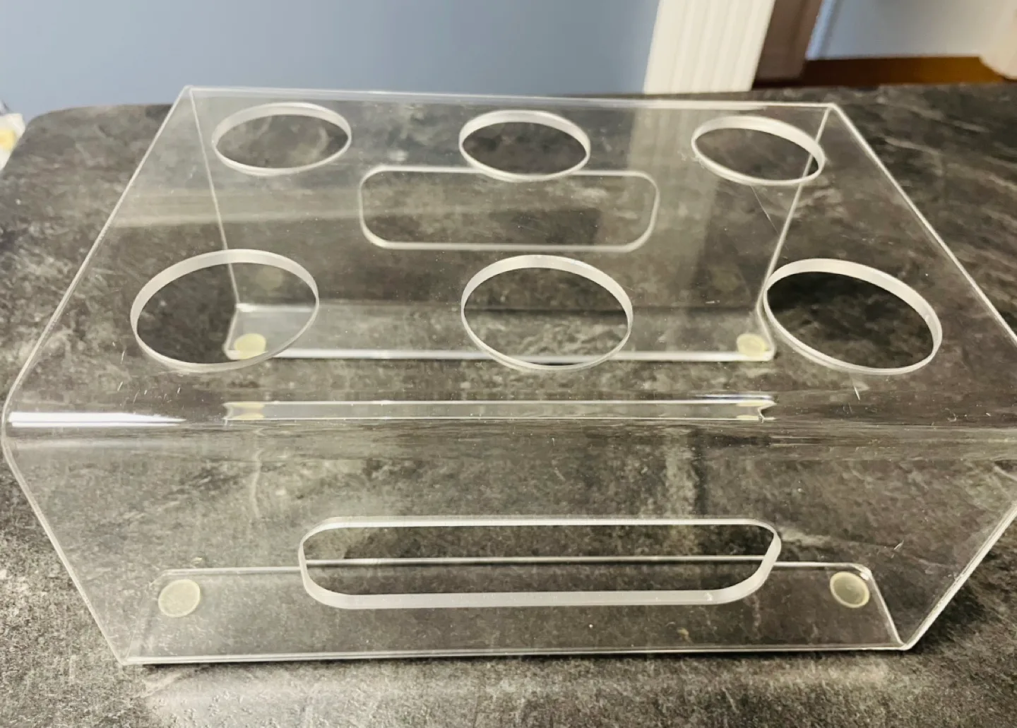 Acrylic ice cream cone holder image indicator(2)