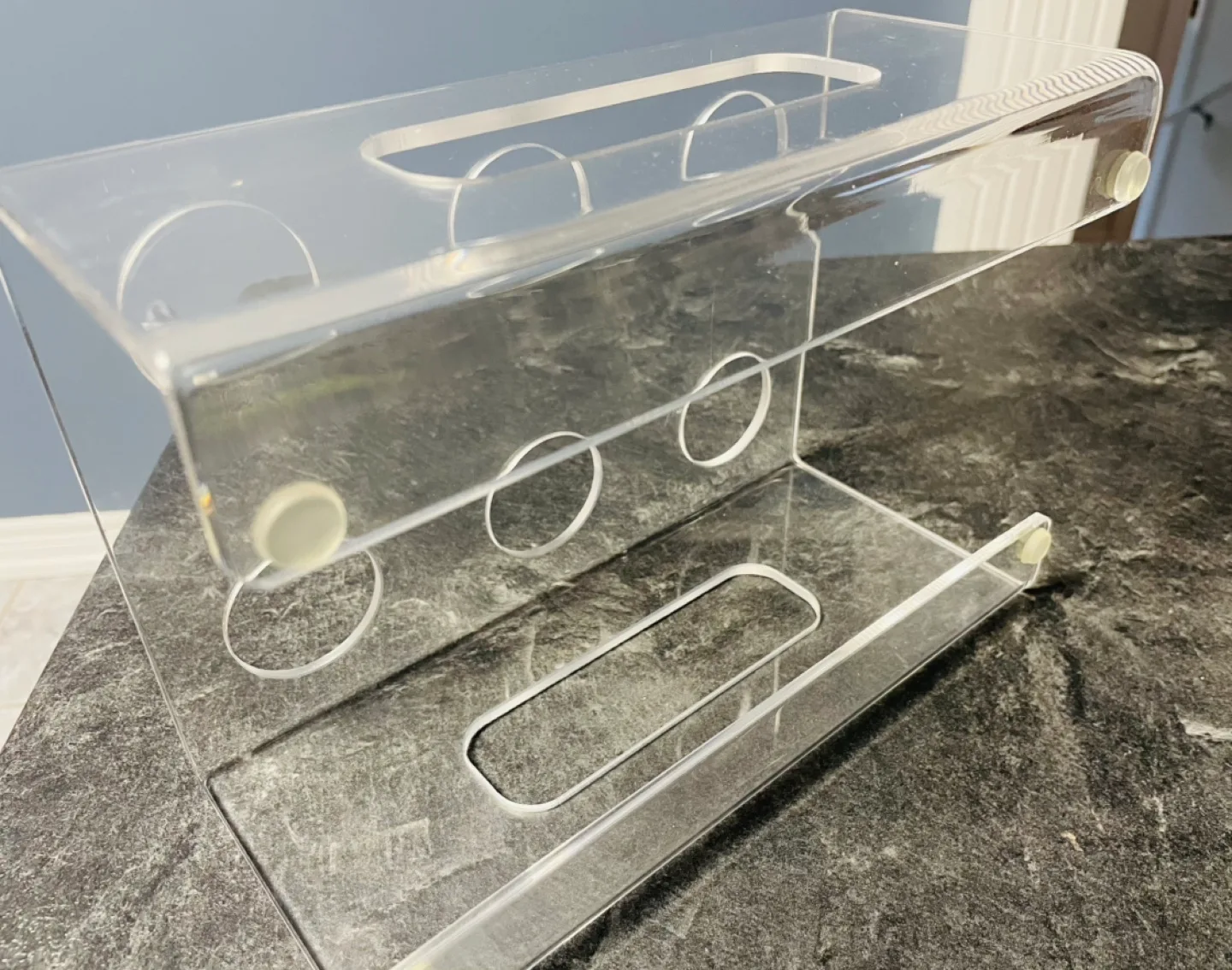 Acrylic ice cream cone holder image indicator(3)