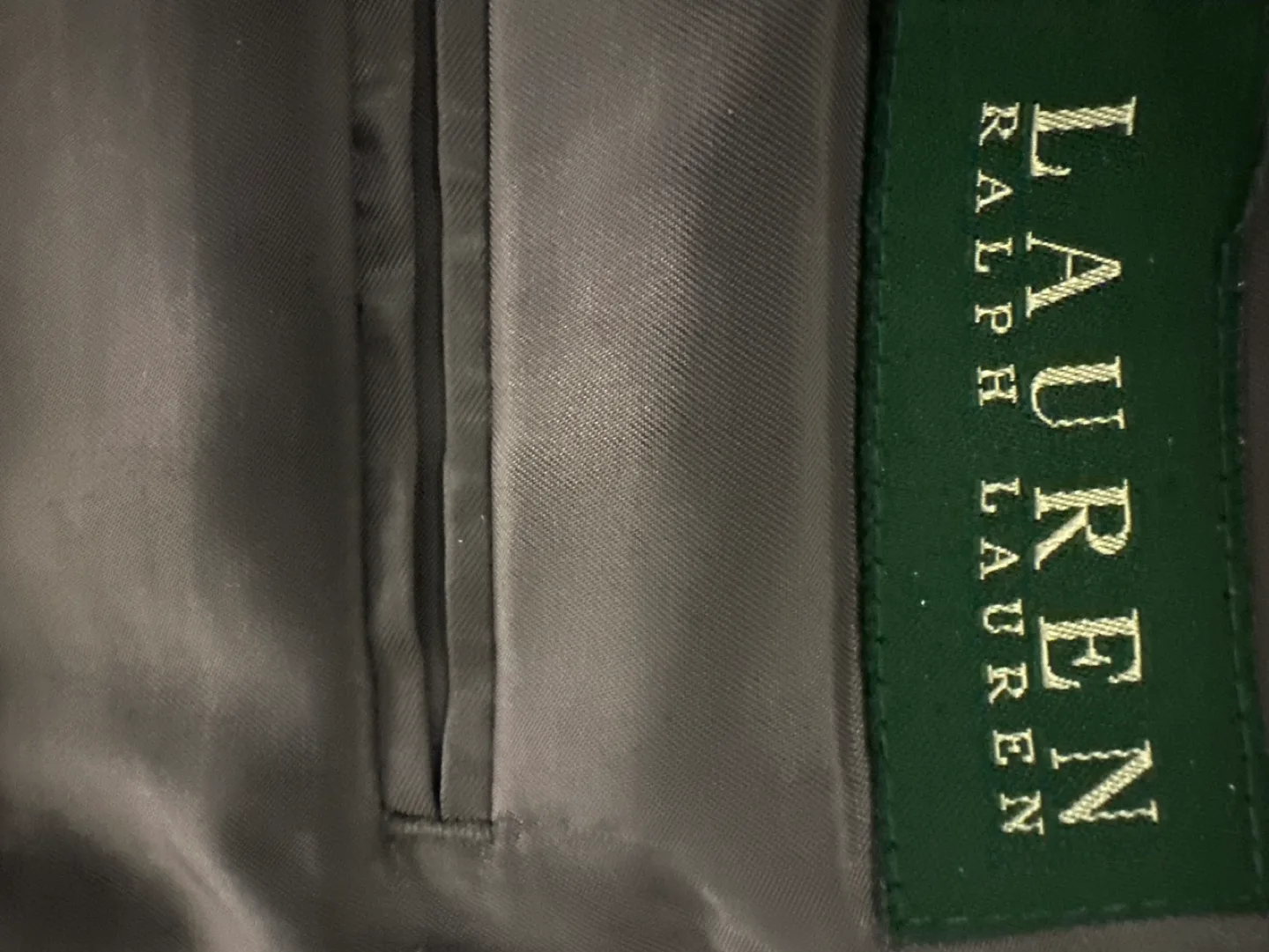 Men's Ralph Lauren Grey Blazer - Size 40S image indicator(4)