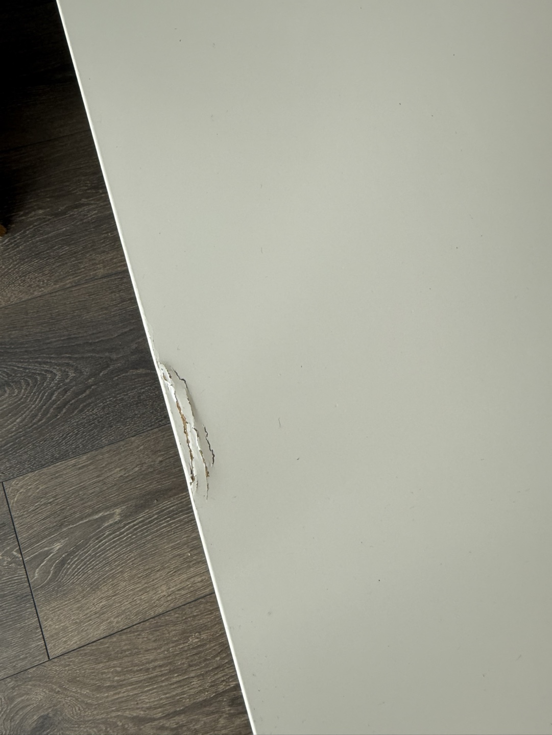 White Coffee Table with Shelf - photo 3