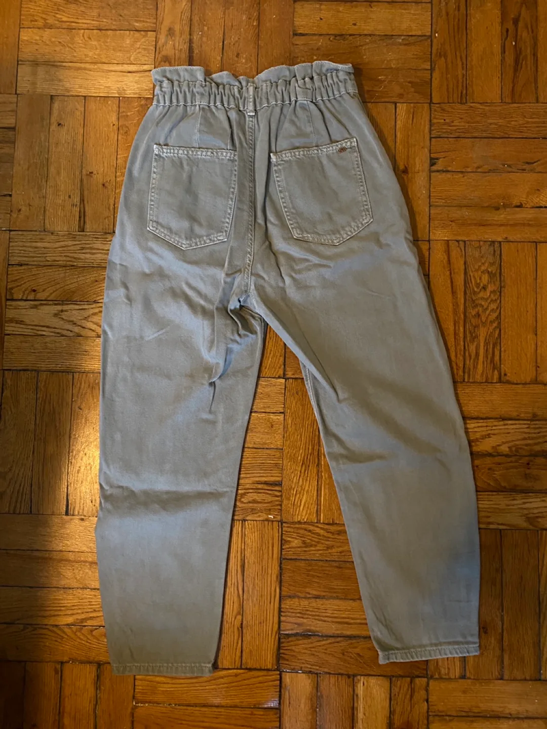 Zara Paperbag Waist Jeans image indicator(5)