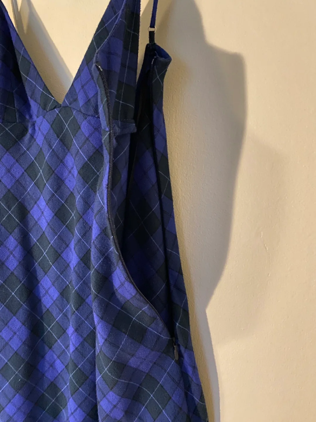 Zara Plaid Mini Dress (Altered) image indicator(3)