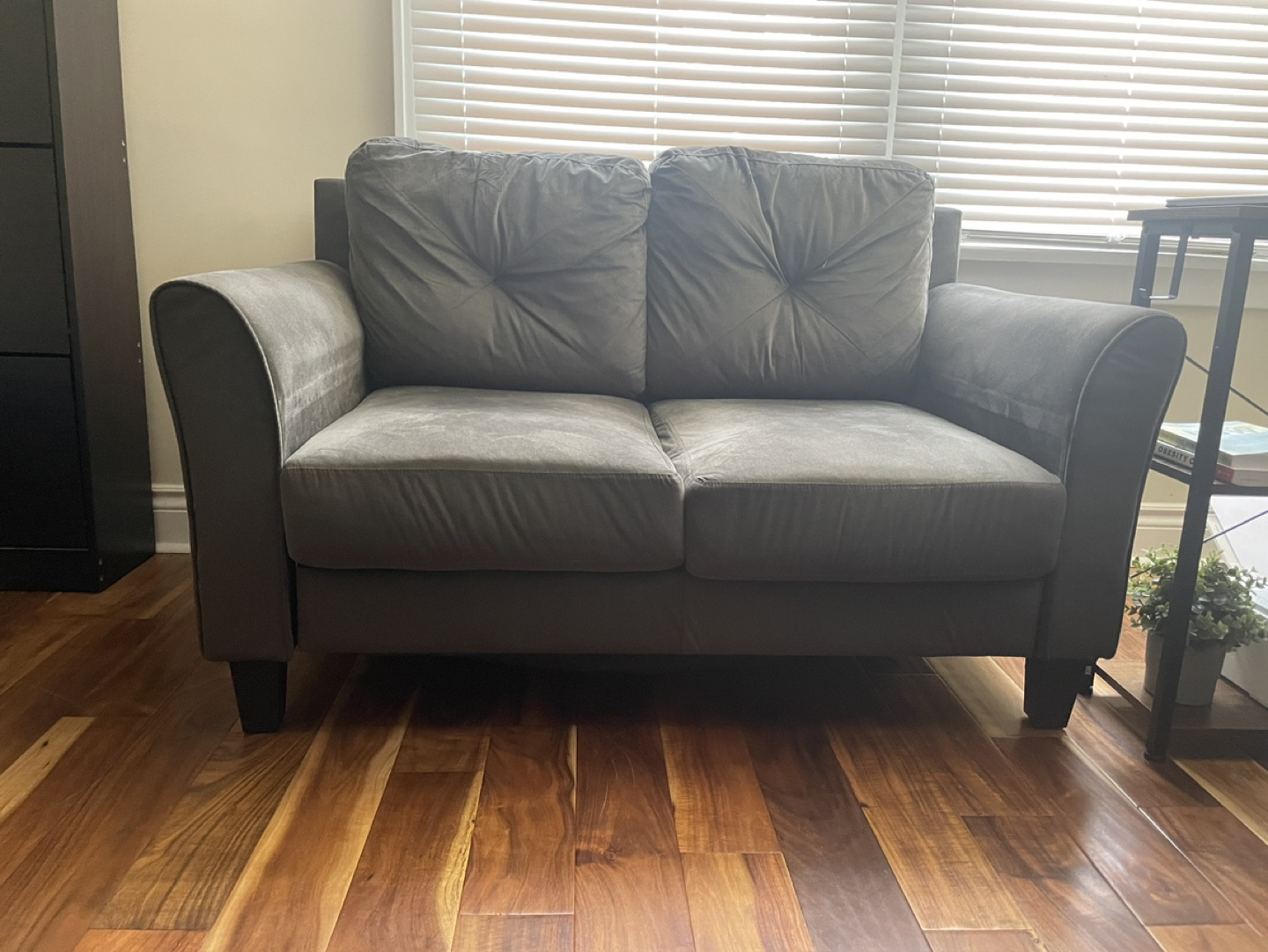 Dark Grey Sofa Set - Loveseat, Sofa & Armchair - photo 4