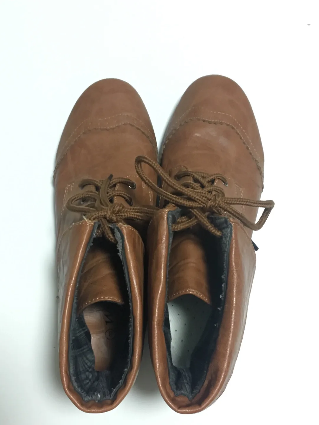 🏈 Brown Canvas Shoes Jazz Size 7.5 Comfortable Lifestyle Outdoor image indicator(5)