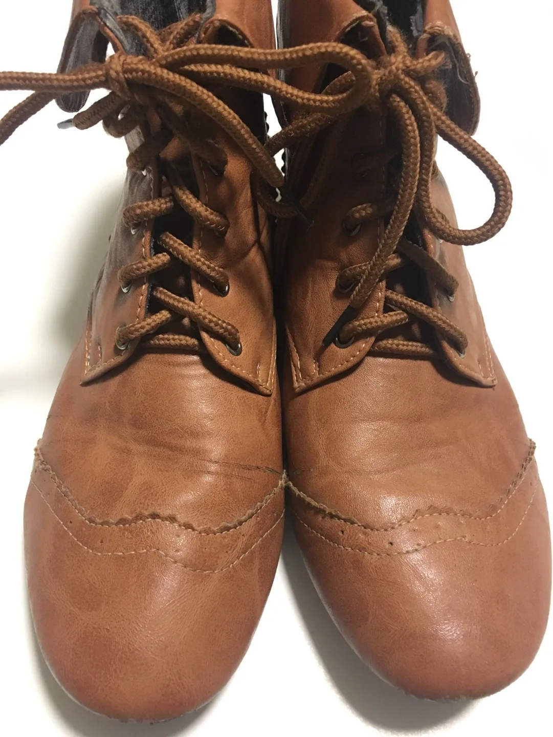 🏈 Brown Canvas Shoes Jazz Size 7.5 Comfortable Lifestyle Outdoor image indicator(2)