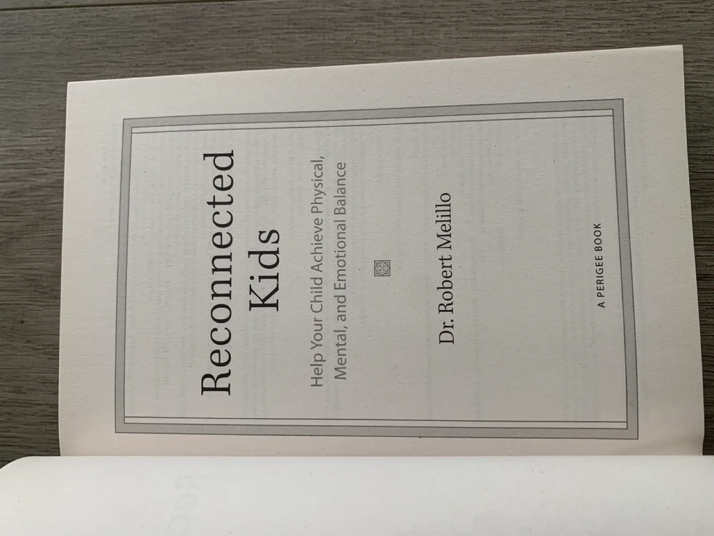 Reconnected Kids / Parenting Book 📕 🏈 image indicator(6)