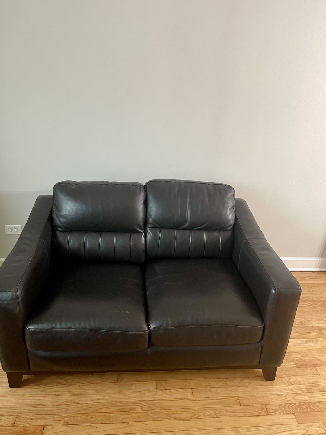 Brown  Leather Sofa and Loveseat Set - photo 3