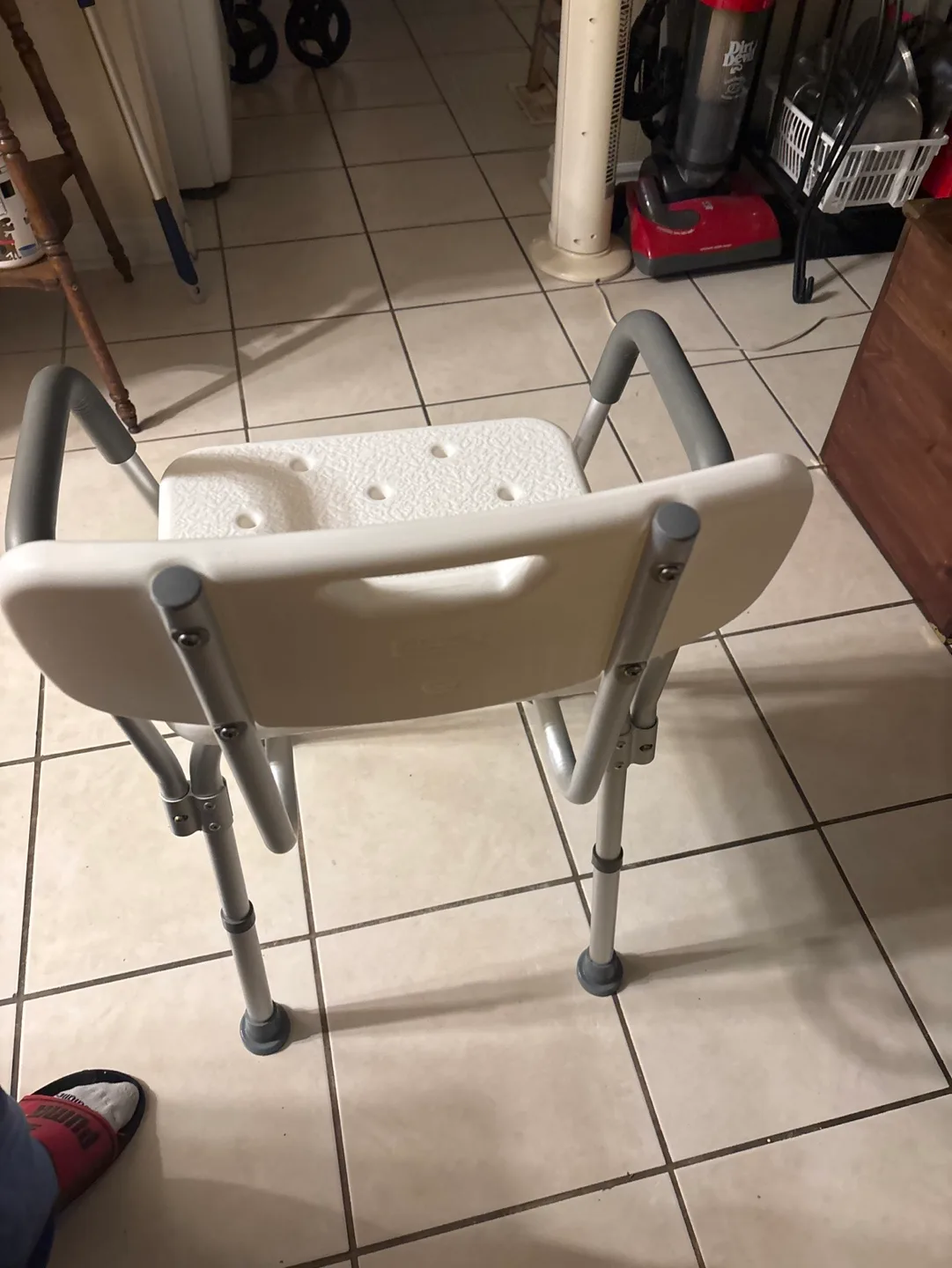 Adjustable Shower Chair with Backrest image indicator(3)