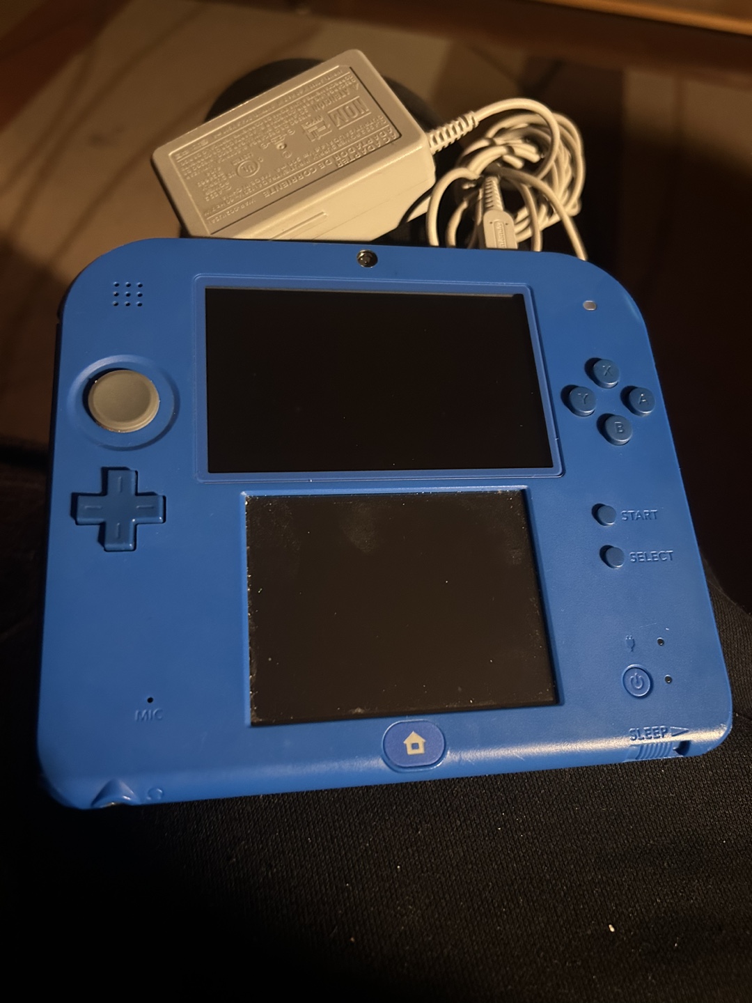 Nintendo 2DS Bundle - Blue Console + 9 Games - photo 2