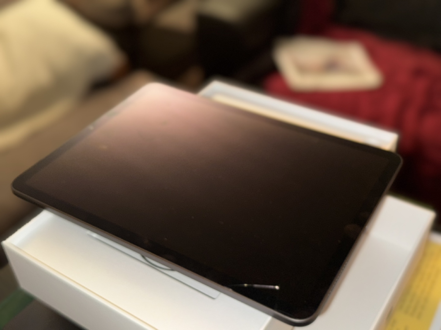 iPad Air 4th generation with cracked screen