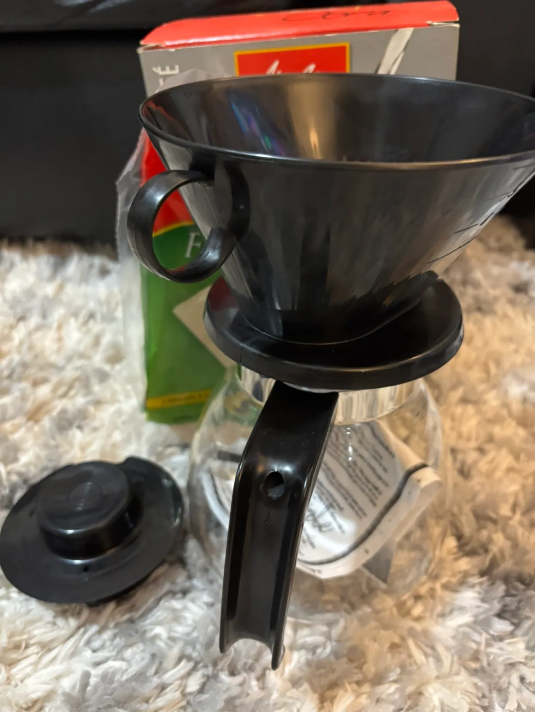 Melitta Pour-Over Coffee Maker with Carafe - New in Box image indicator(4)