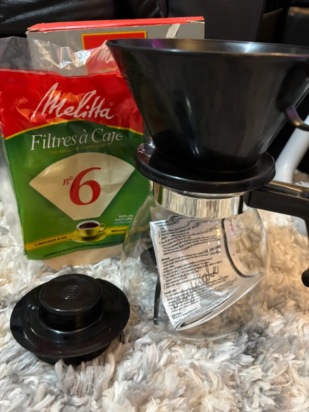 Melitta Pour-Over Coffee Maker with Carafe - New in Box image indicator(3)