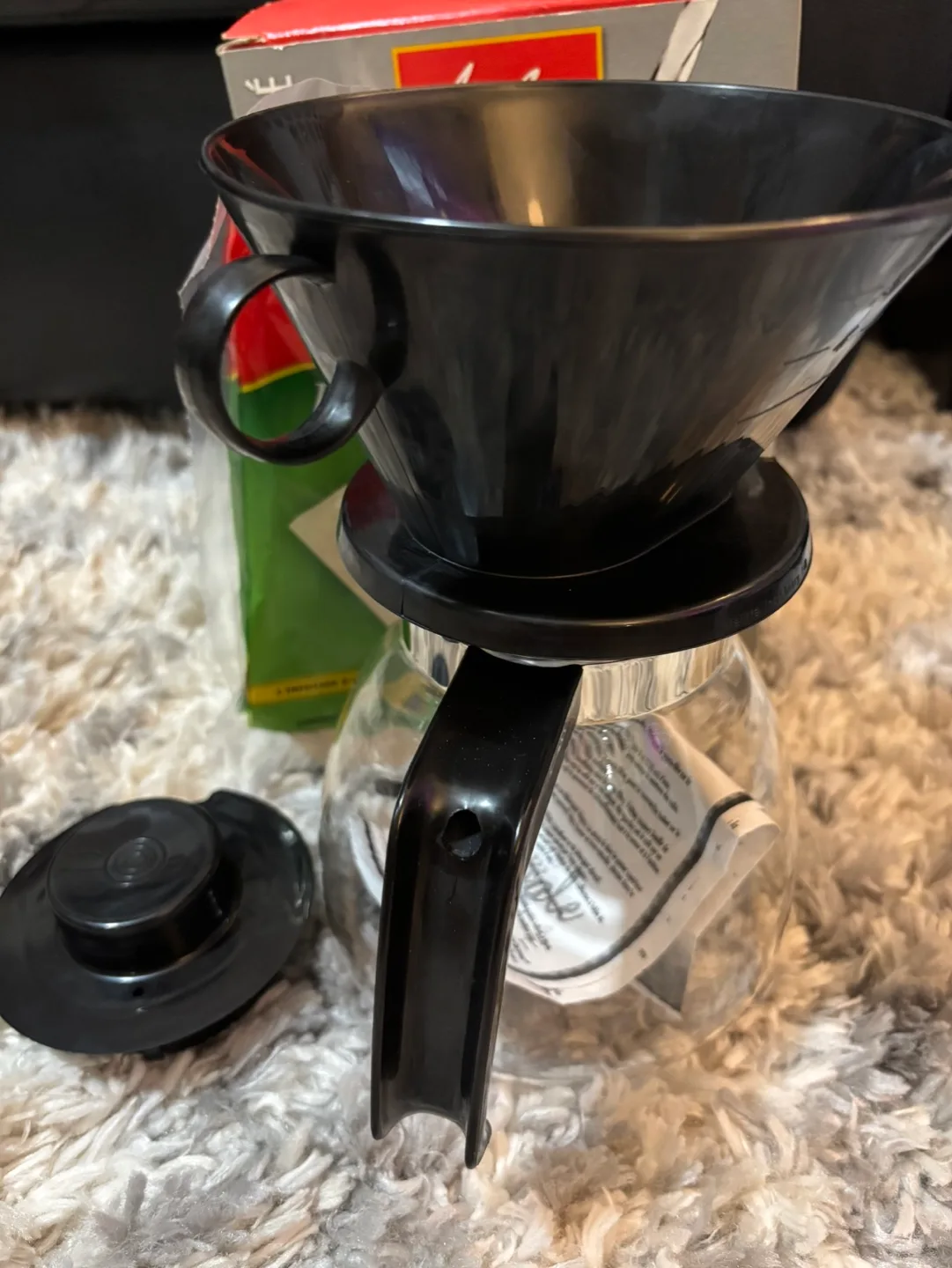 Melitta Pour-Over Coffee Maker with Carafe - New in Box image indicator(5)