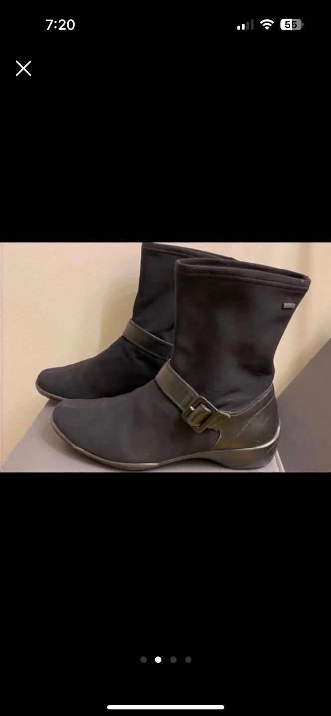 ECCO Soft Wedge Women's Mid Boot - 38 🏈 image indicator(2)