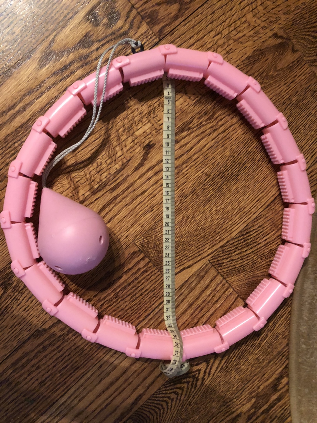Pink Hula Hoop with Weighted Ball - photo 3