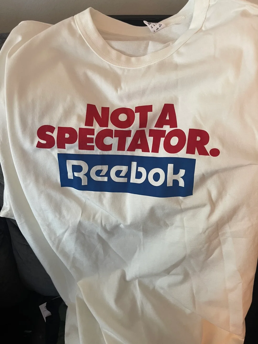 Reebok Not A Spectator T-Shirt BRAND NEW thumbnail