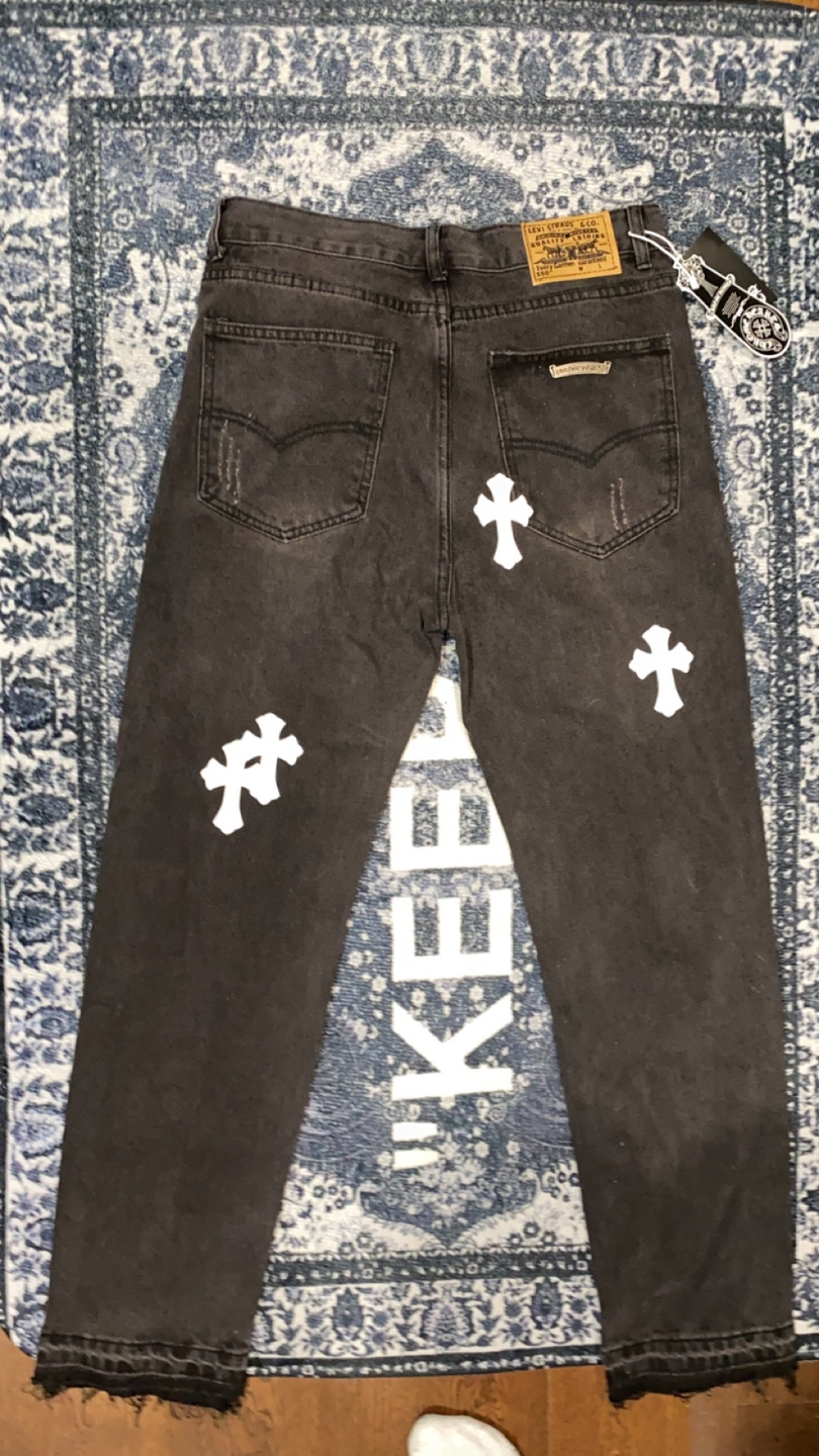 Chrome Hearts x Levi's 550 Jeans - Size 32 - photo 2