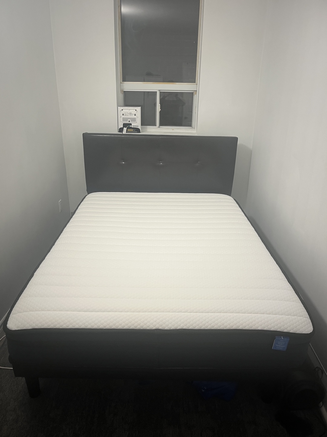 Full-size Bed Frame with Mattress - photo 3