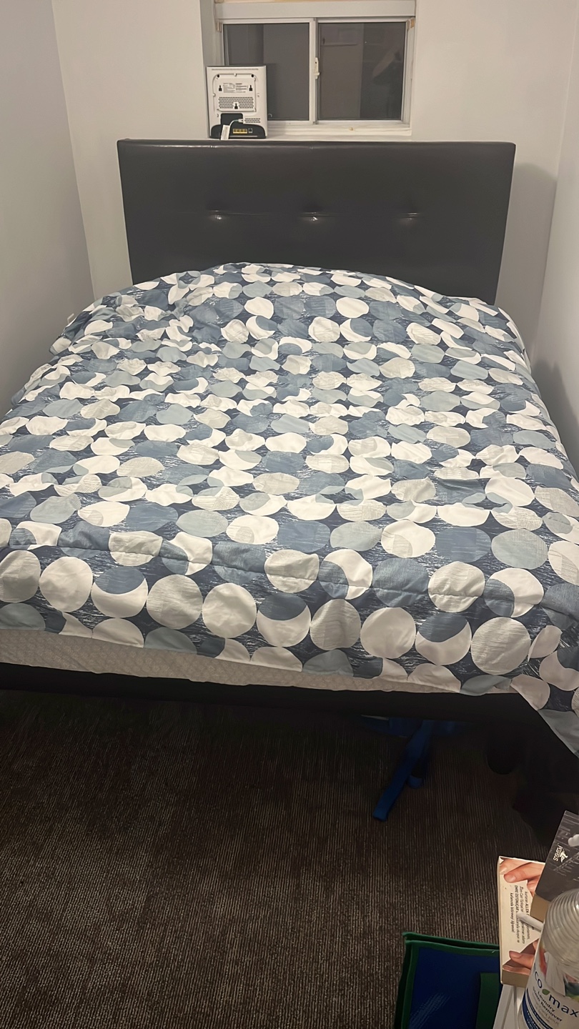 Full-size Bed Frame with Mattress - photo 4