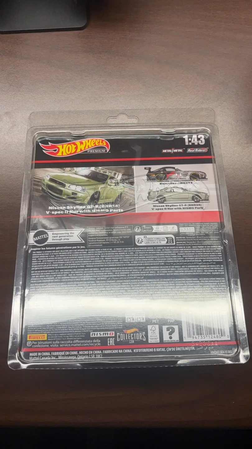 Hot Wheels Premium 1:43 Nissan Skyline GT-R R-34 image indicator(2)