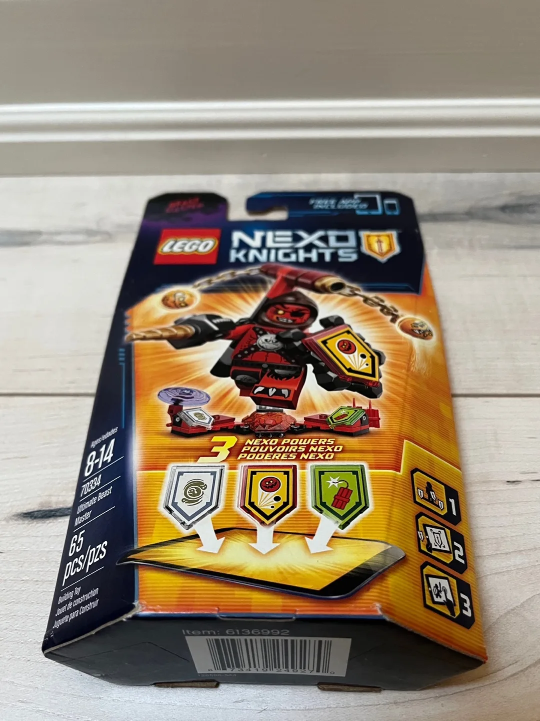 LEGO Nexo Knights Ultimate Beast Master 70334 - SEALED box image indicator(5)