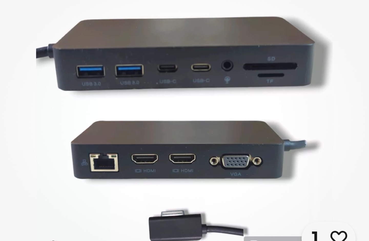 12-in-1 3x-Display Dock  - Magnetic Connect Dock Station - photo 3