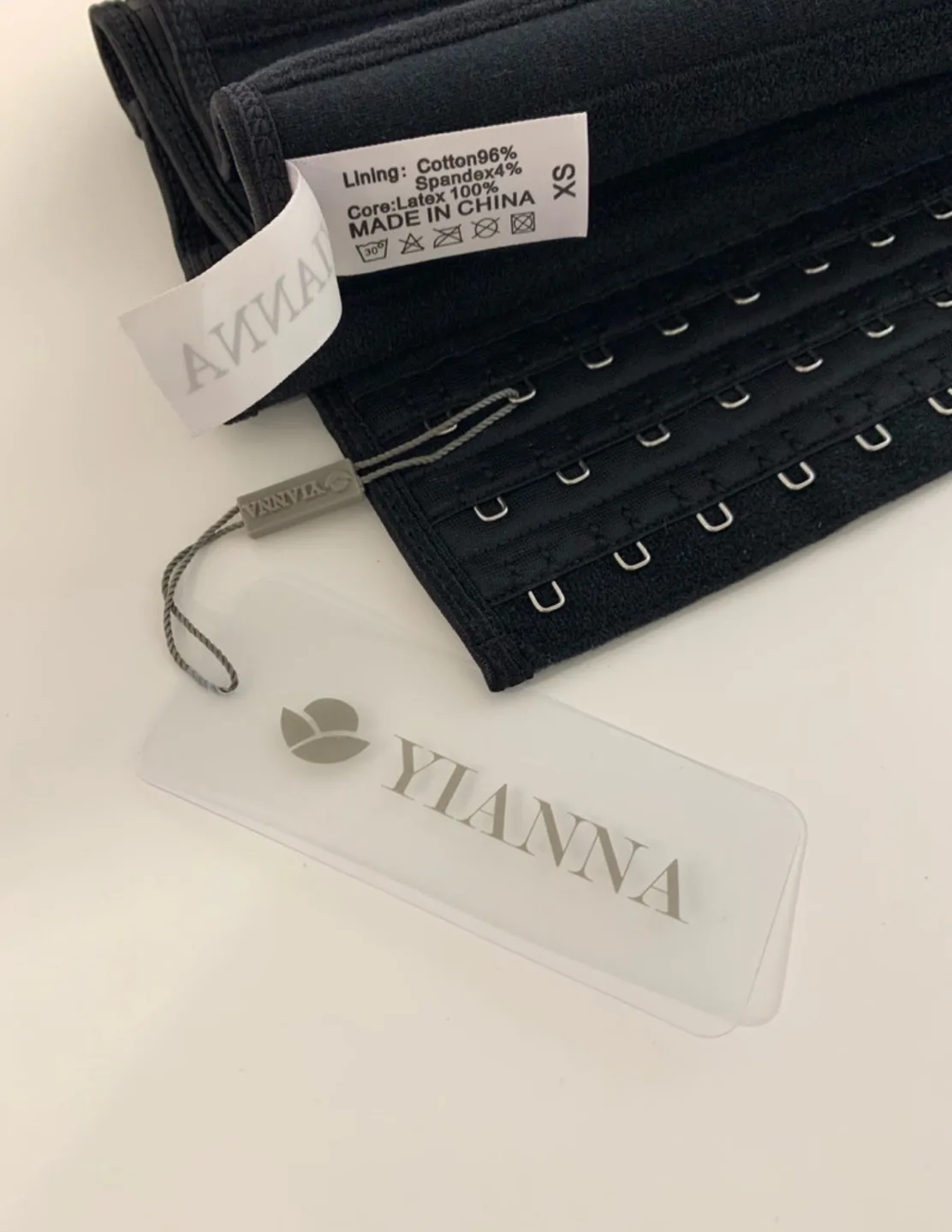 New! YIANNA Waist Trainer Corset for Tummy Control Underbust Spo image indicator(10)