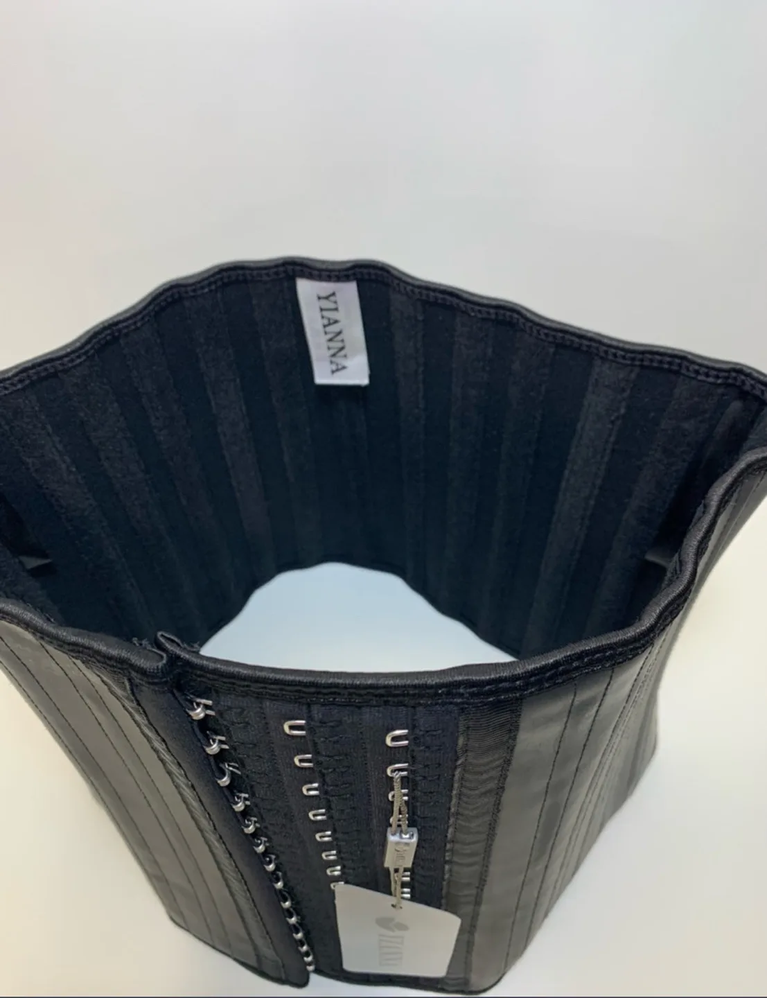 New! YIANNA Waist Trainer Corset for Tummy Control Underbust Spo image indicator(8)