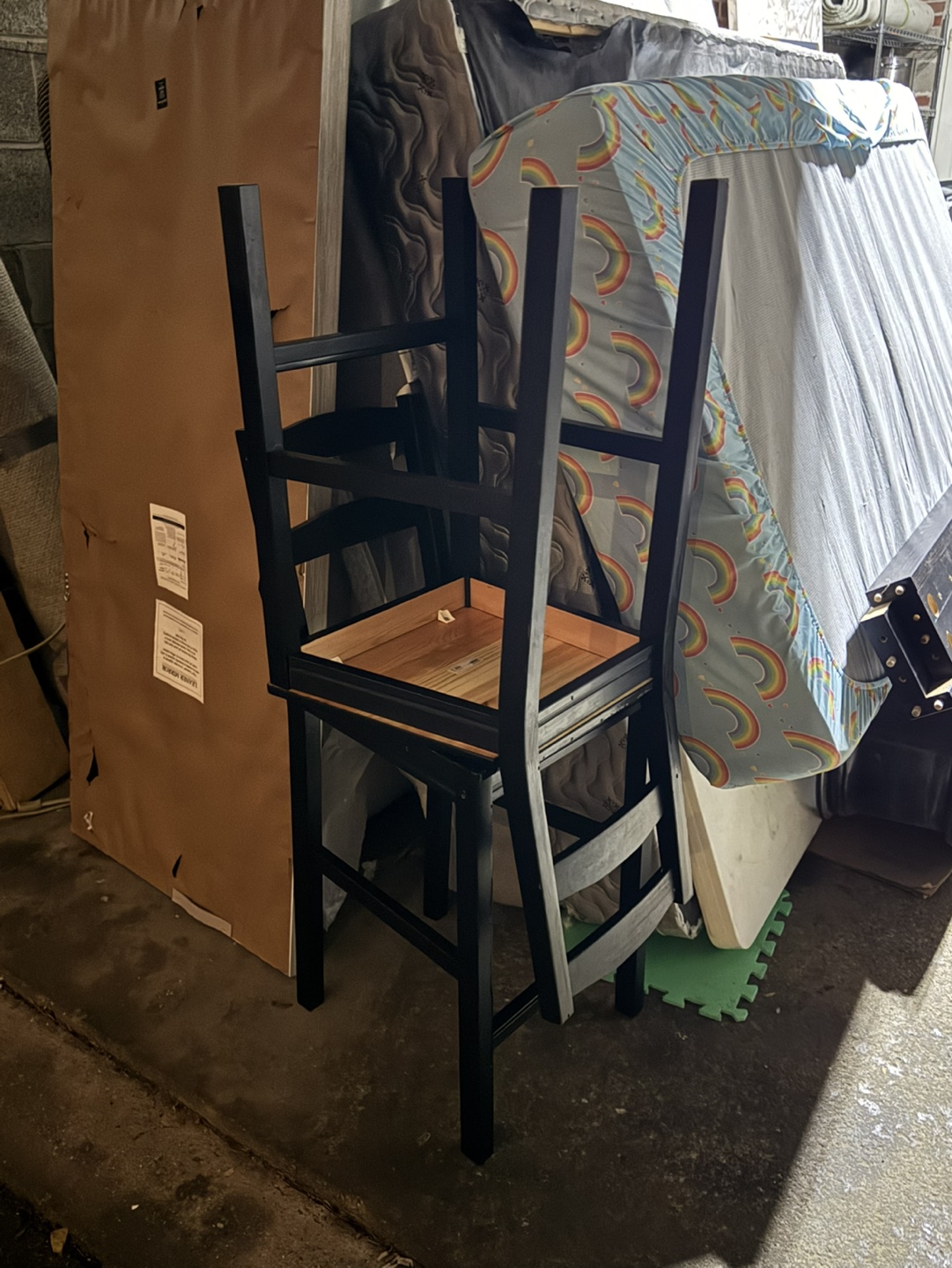 Four high chairs highest point 96cm - photo 3