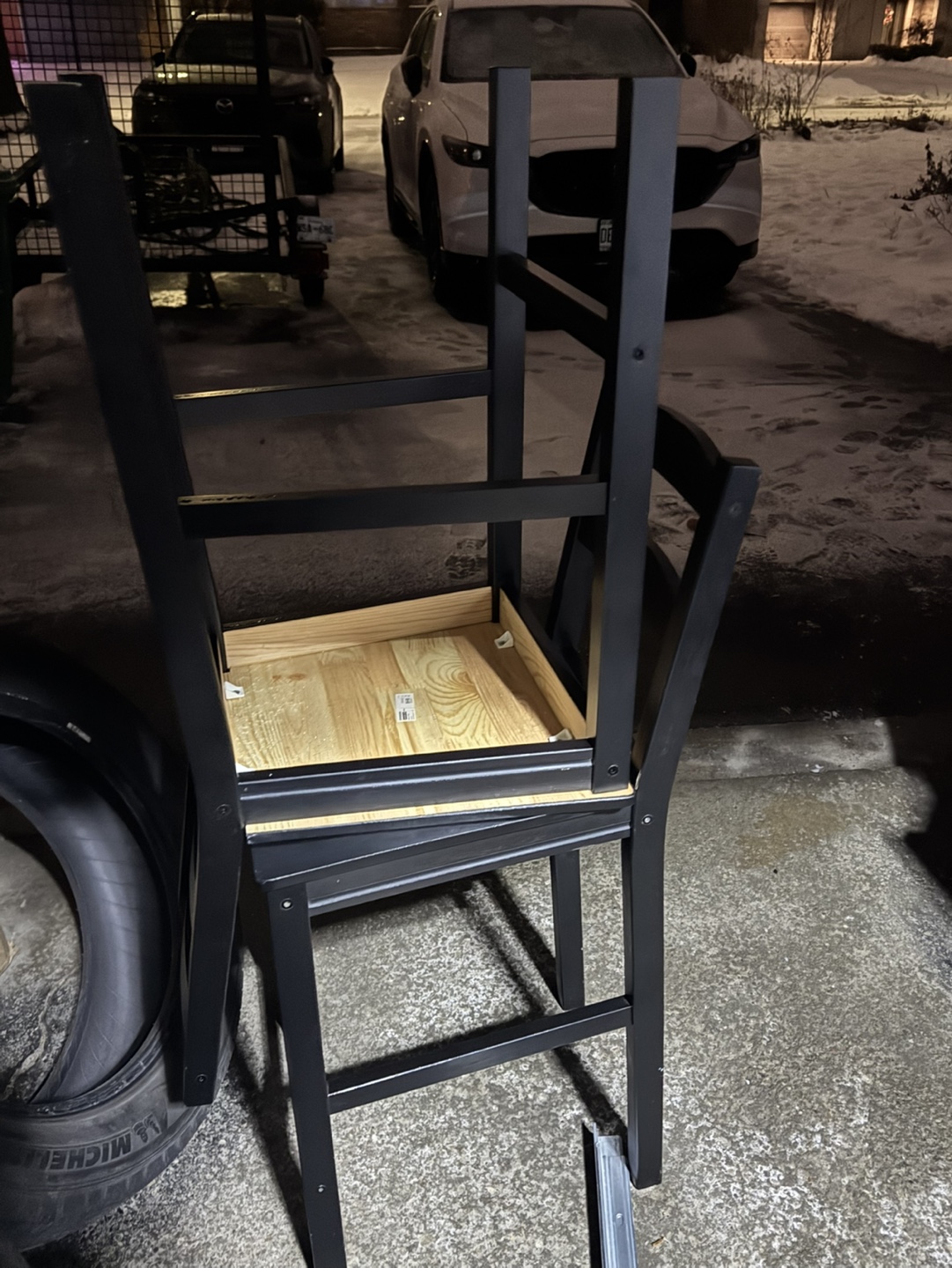 Four high chairs highest point 96cm - photo 2