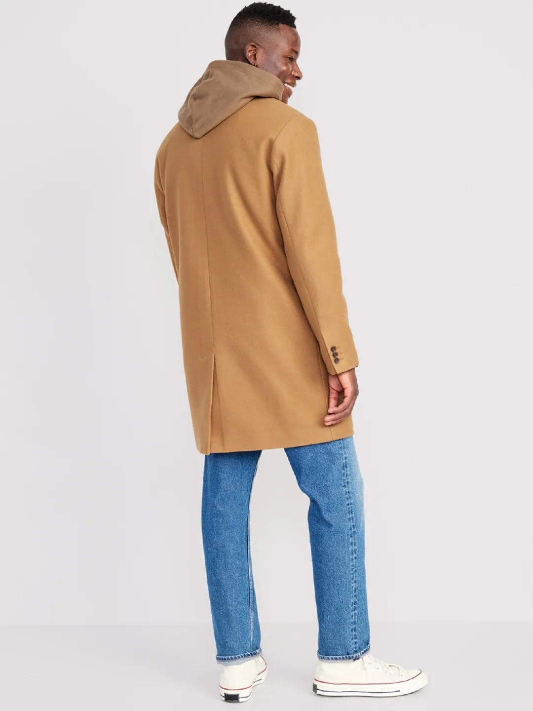 Men's Soft Wool Blend Overcoat Small image indicator(5)