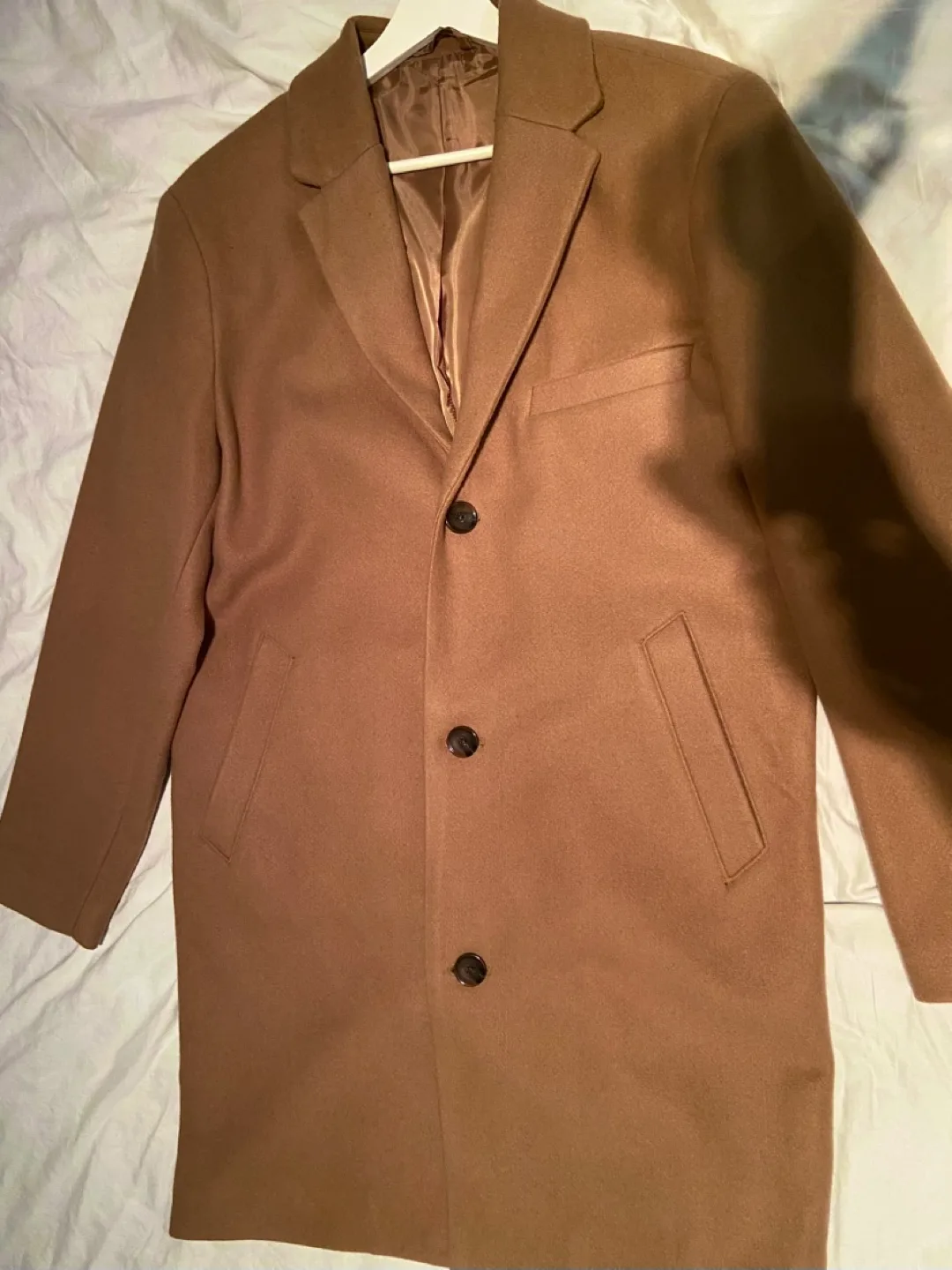 Men's Soft Wool Blend Overcoat Small image indicator(2)