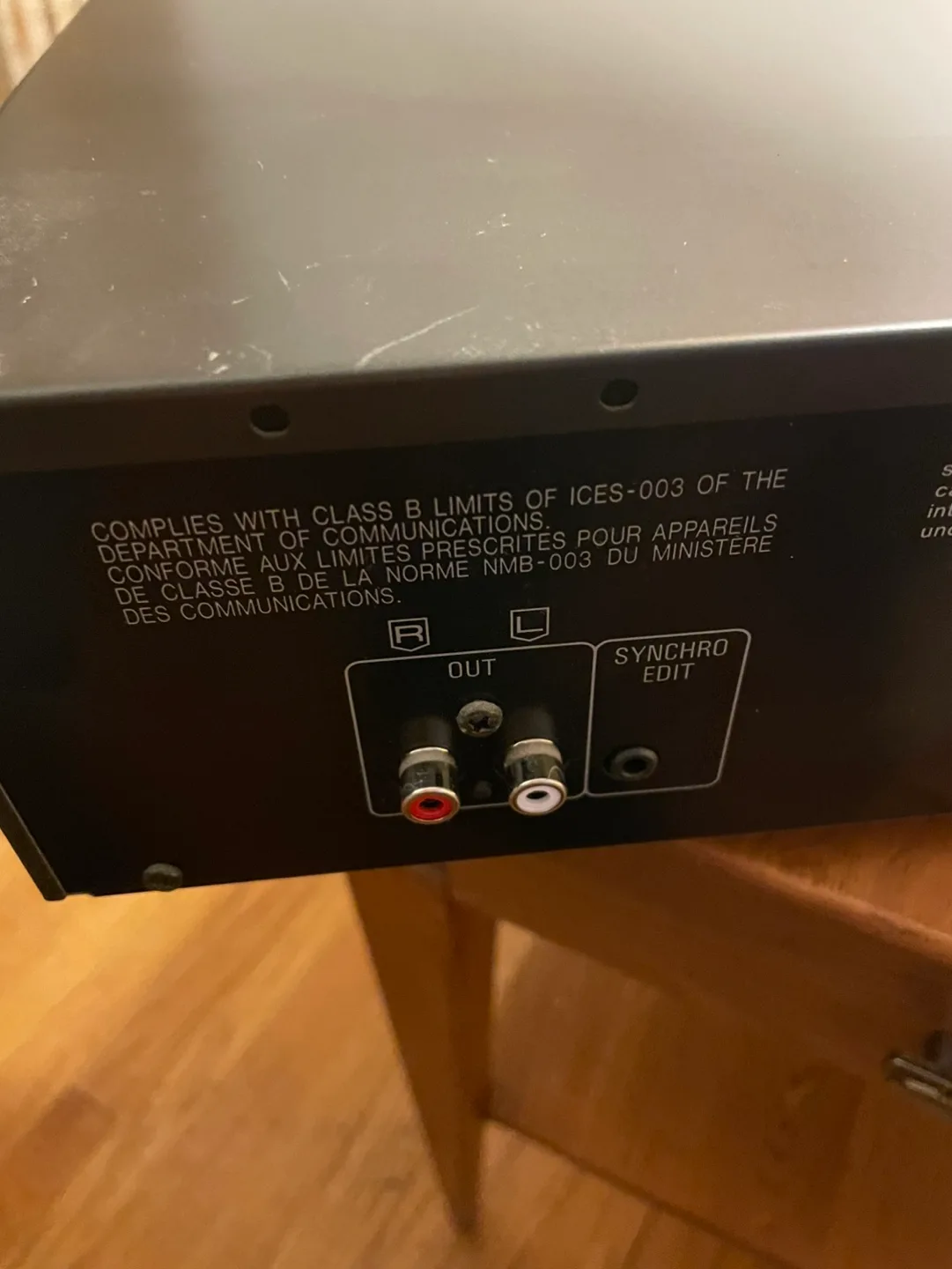 Technics SL-PG350 Compact Disc Player image indicator(3)