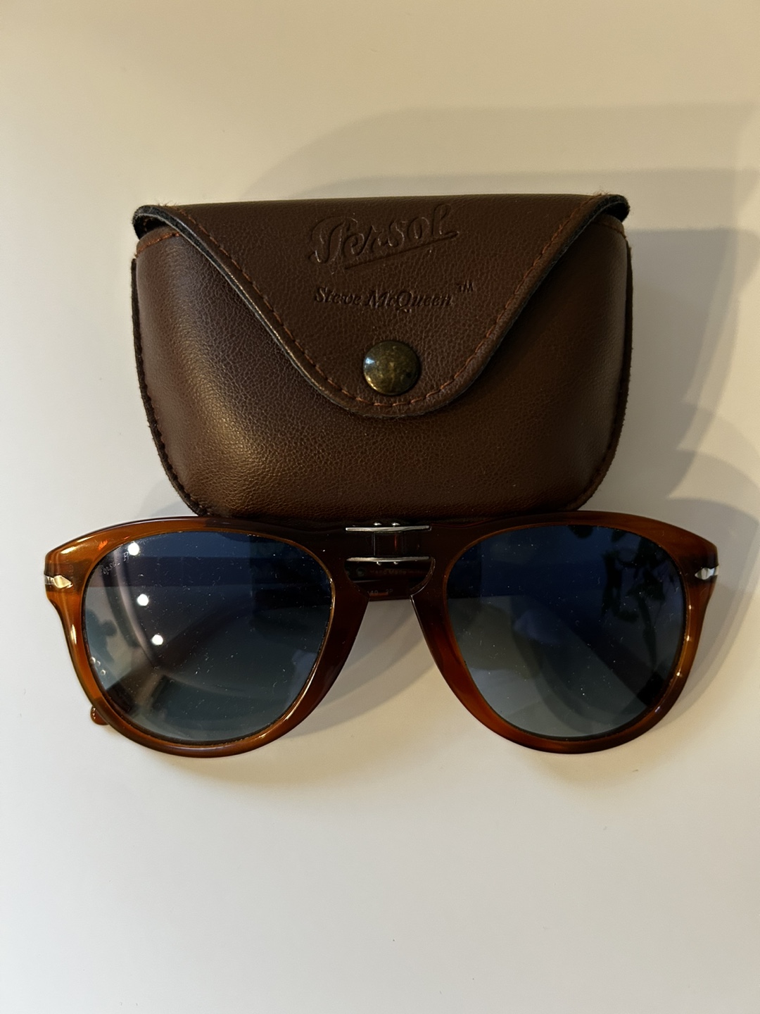 Persol Steve McQueen Sunglasses with Case