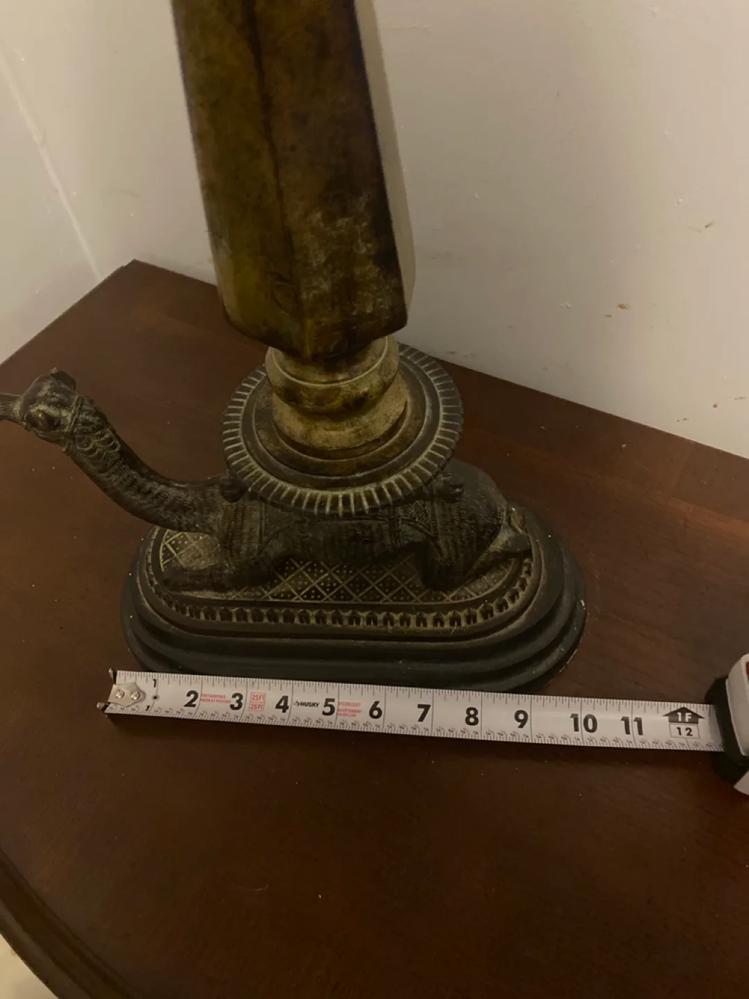 Vintage Brass Camel Candle Holder image indicator(2)