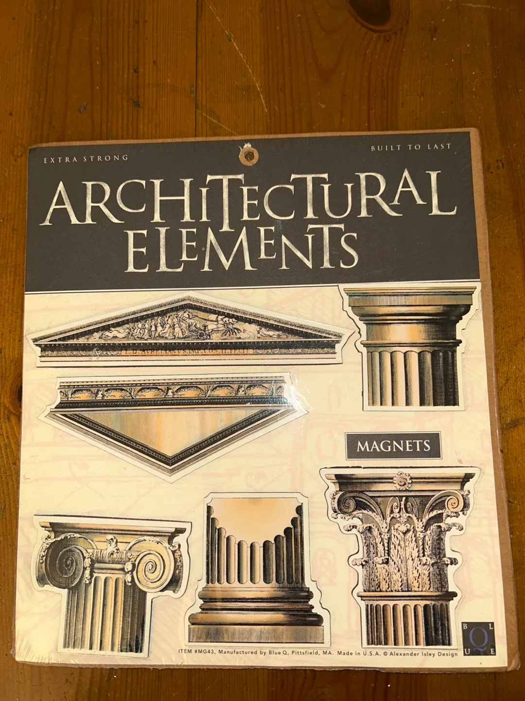 Six Architectural Elements Magnets New in Package 🏈 thumbnail