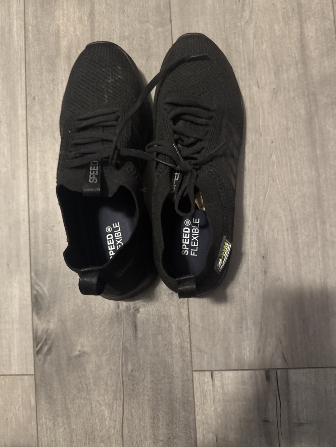 Brand new black shoes
