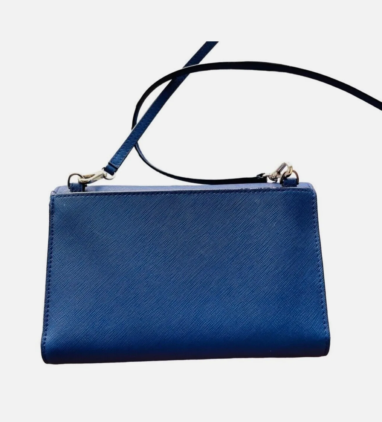 Kate Spade New York Blue Leather Crossbody Wallet image indicator(2)