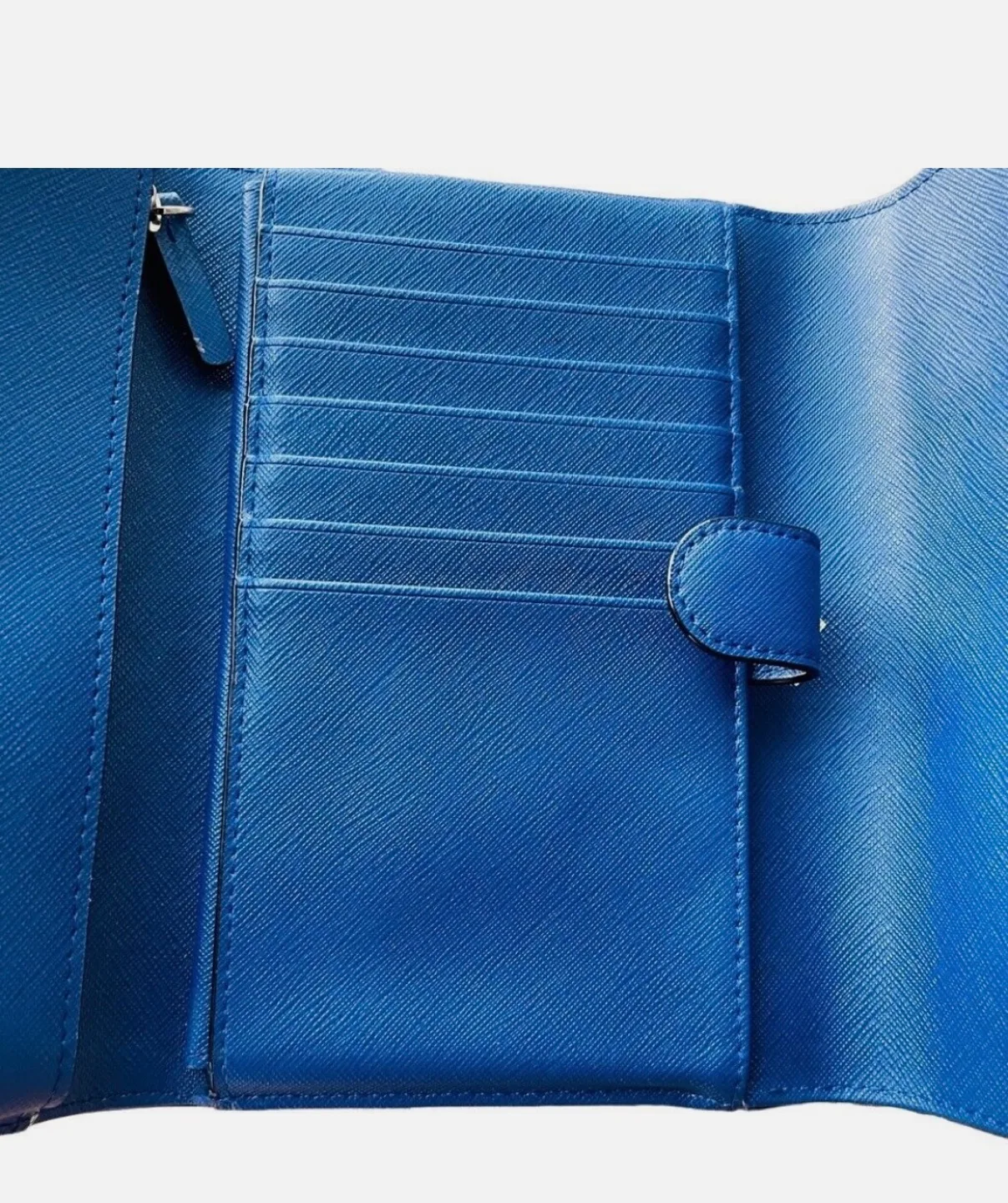 Kate Spade New York Blue Leather Crossbody Wallet image indicator(5)