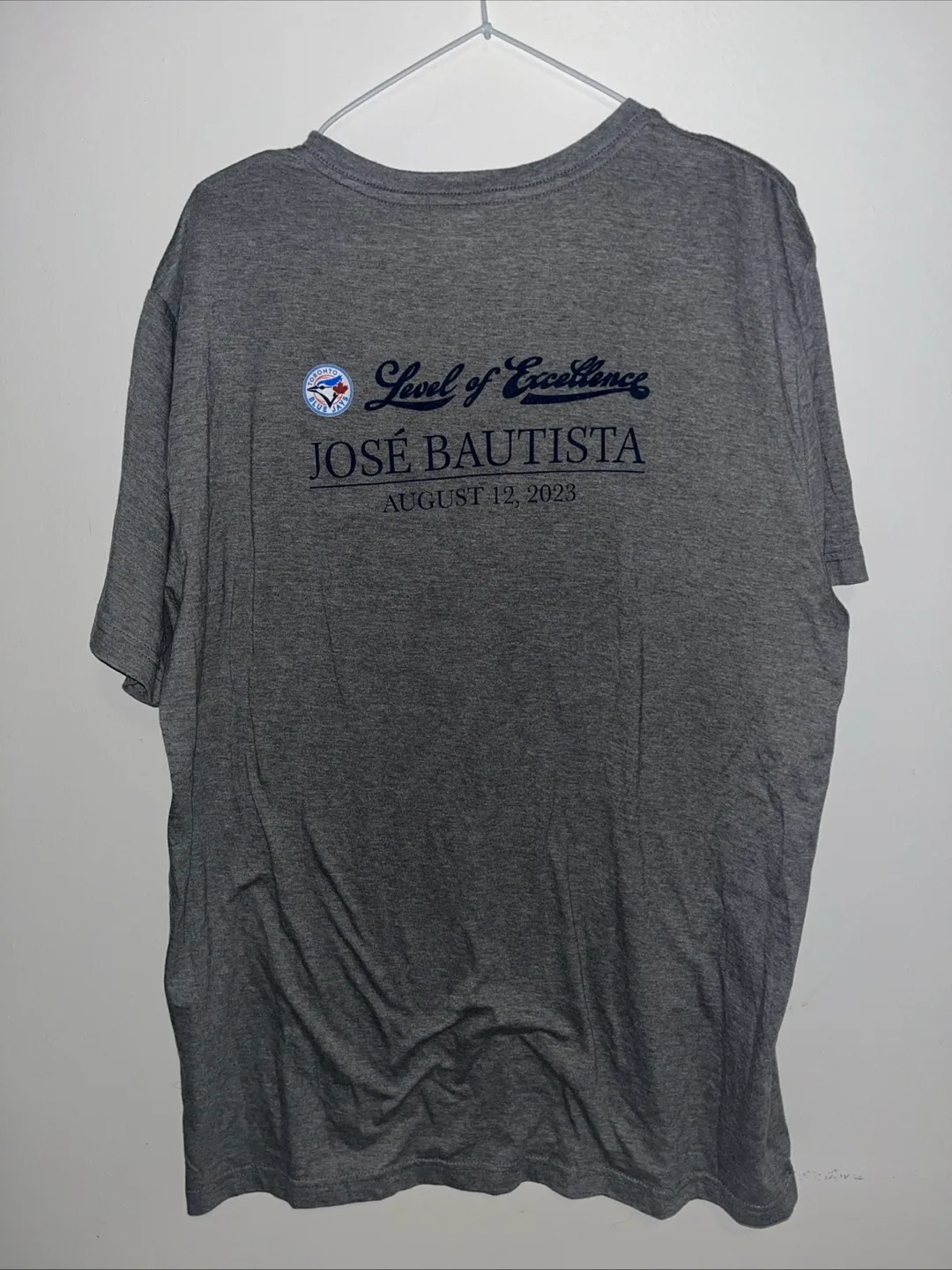 Toronto Blue Jays José Bautista Level of Excellence T-Shirt image indicator(2)