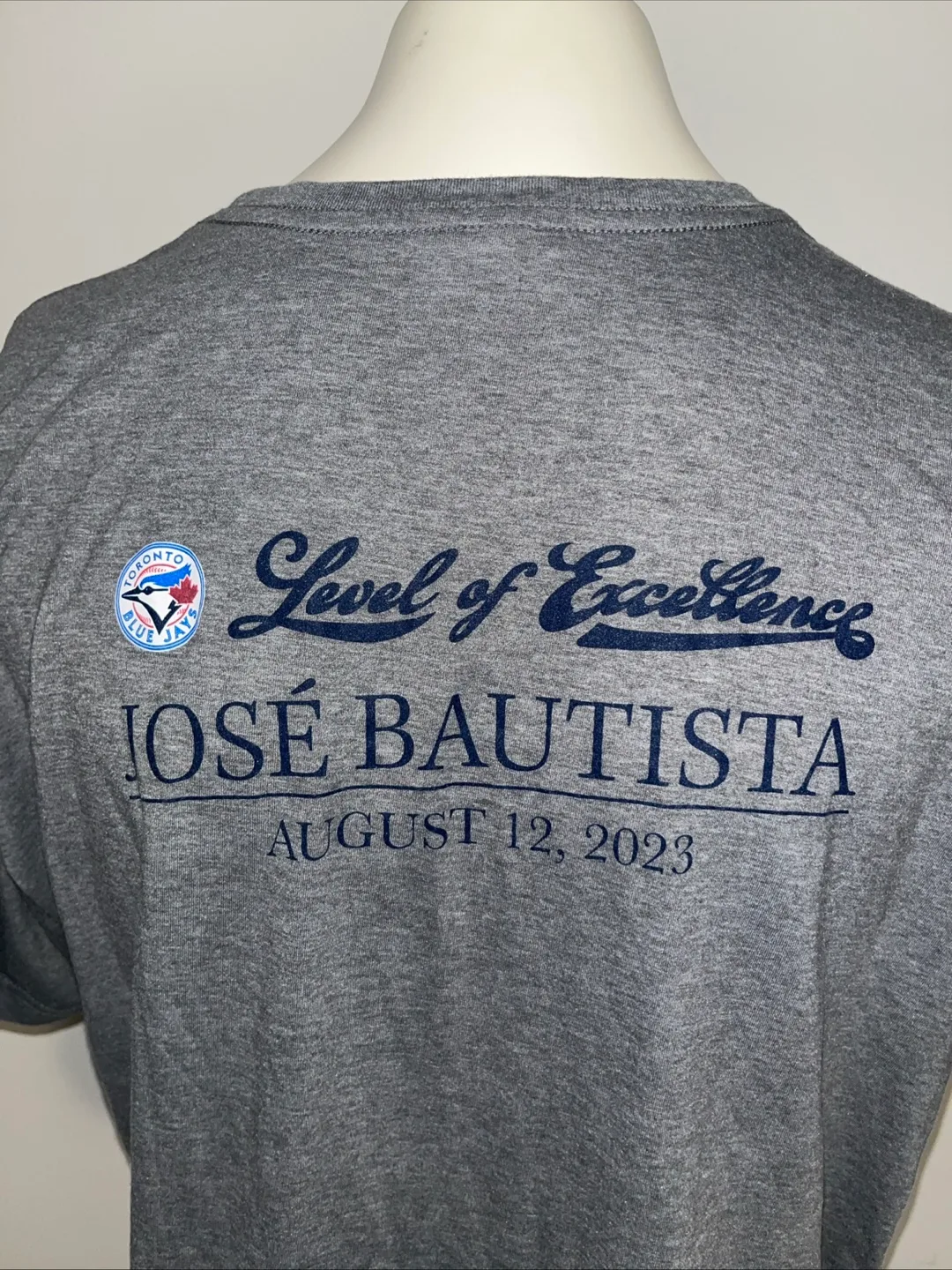 Toronto Blue Jays José Bautista Level of Excellence T-Shirt image indicator(5)