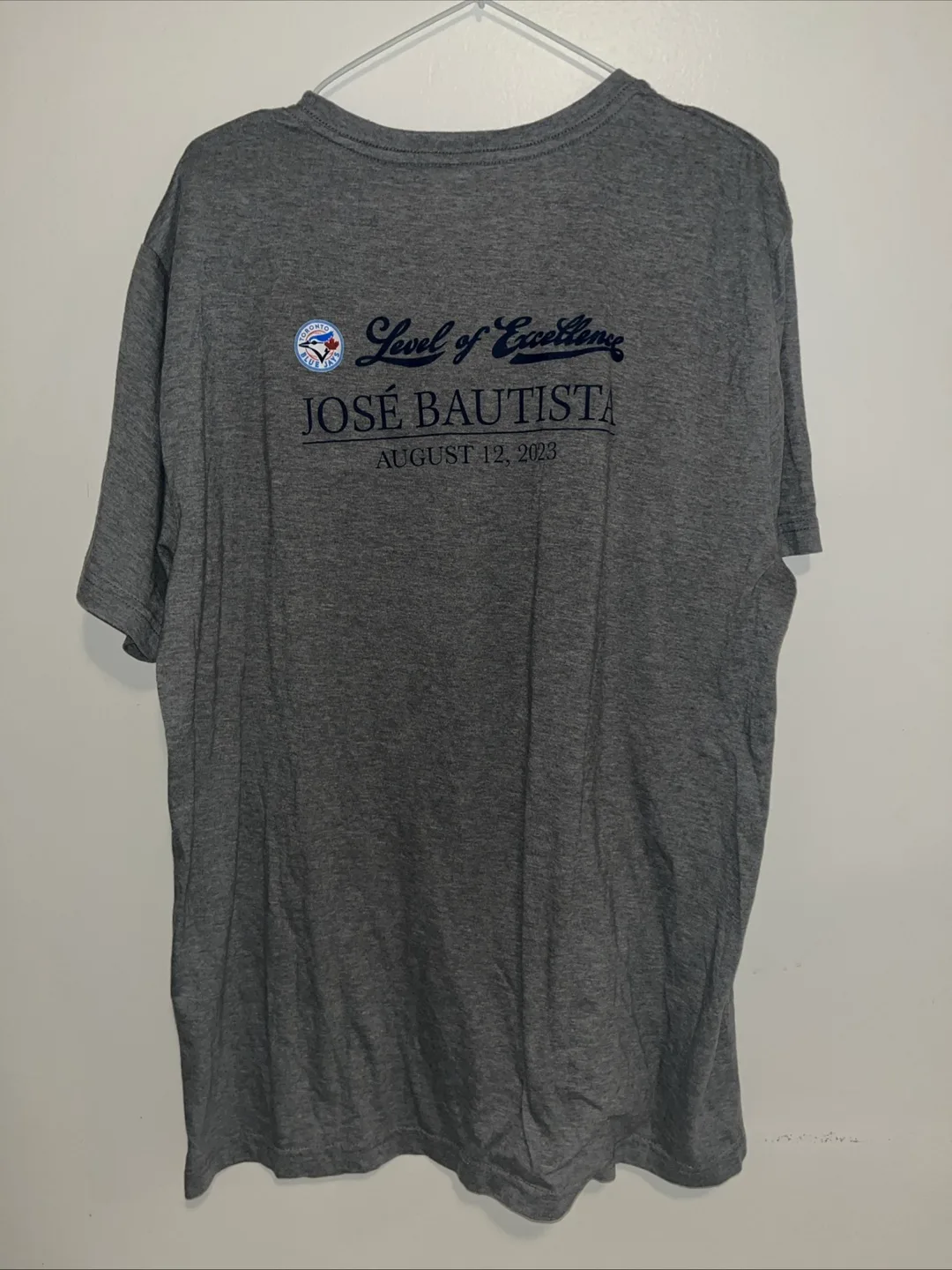 Toronto Blue Jays José Bautista Level of Excellence T-Shirt image indicator(10)