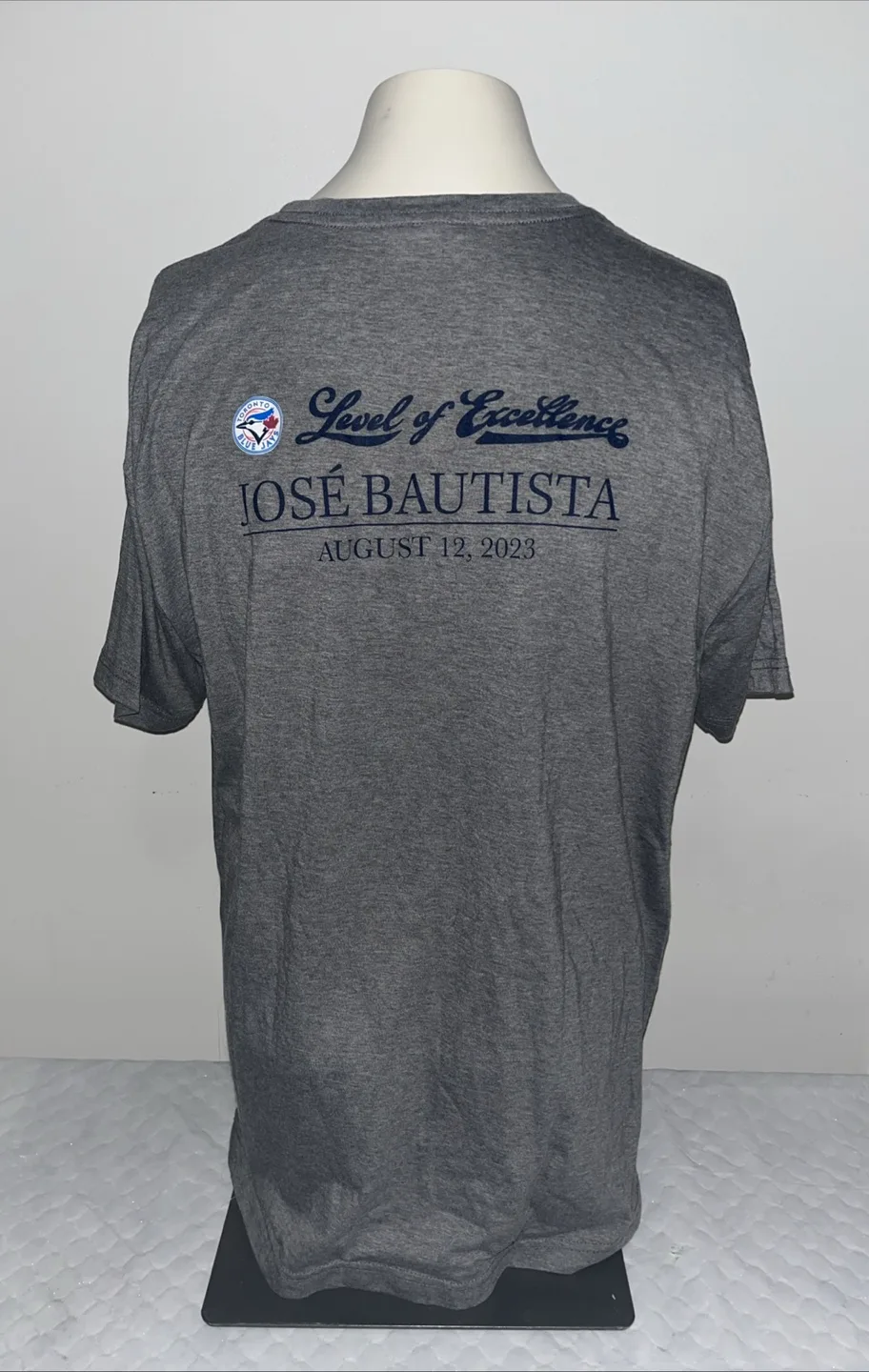 Toronto Blue Jays José Bautista Level of Excellence T-Shirt image indicator(4)