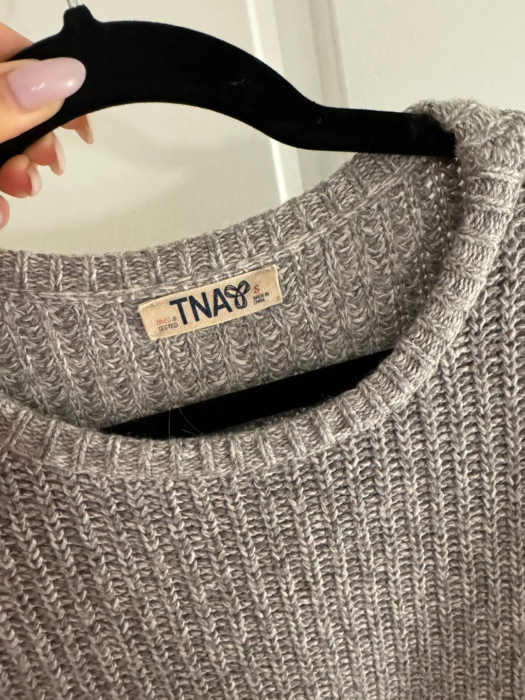 TNA Gray Sweater image indicator(3)