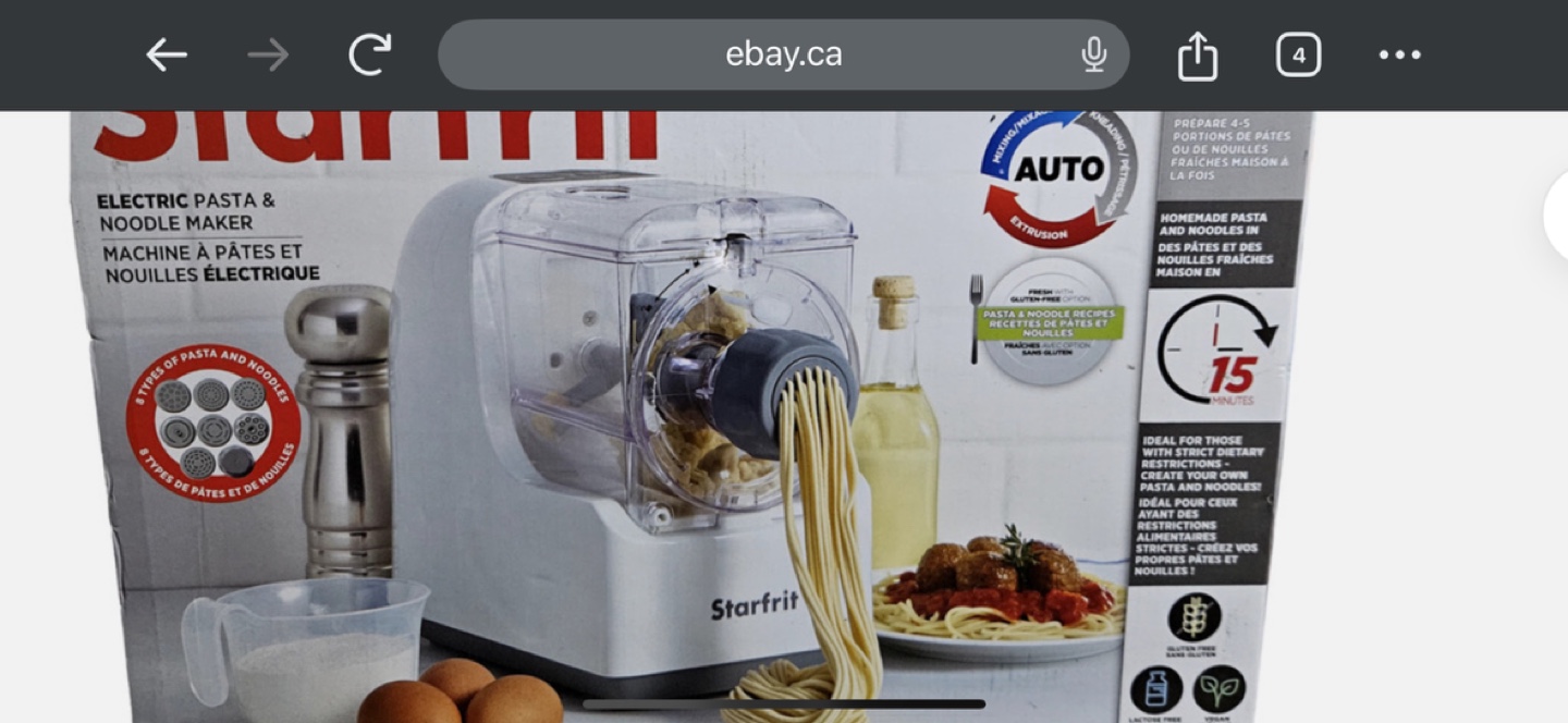 Starfrit Electric Pasta & Noodle Maker