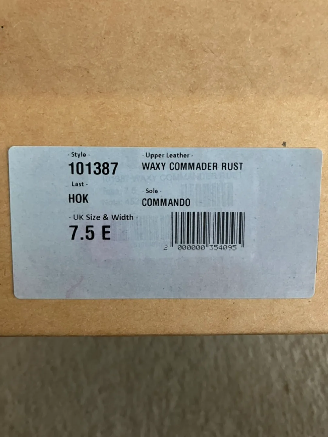 Meermin Waxy Commander Jumper Boots - 101387 - Size UK 7.5E image indicator(4)