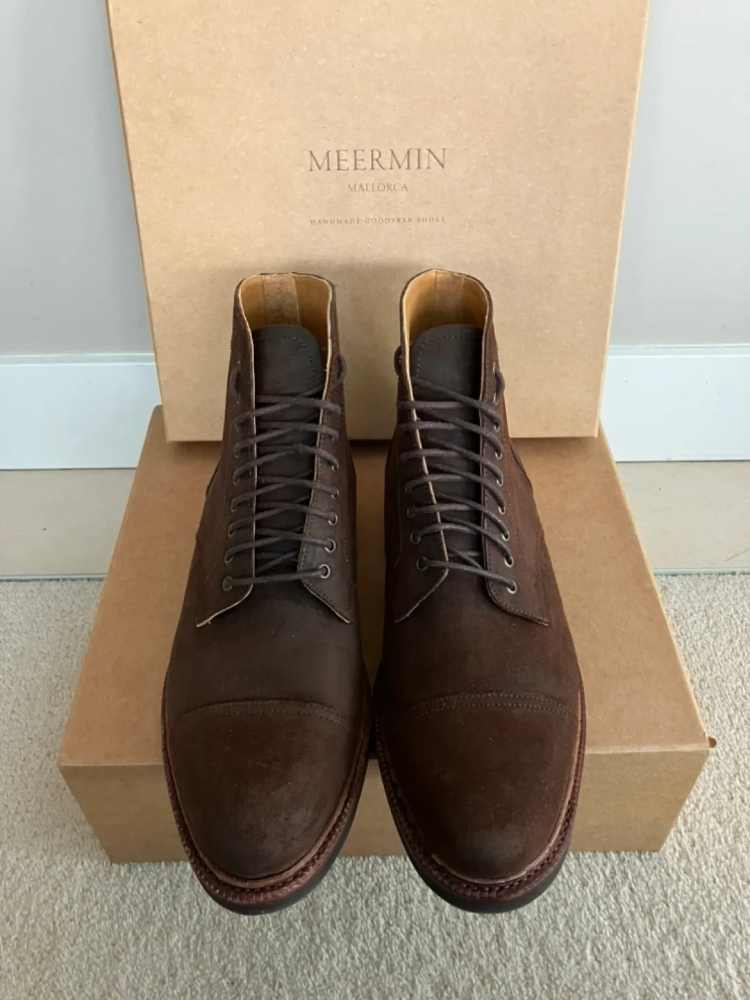 Meermin Waxy Commander Jumper Boots - 101387 - Size UK 7.5E image indicator(2)