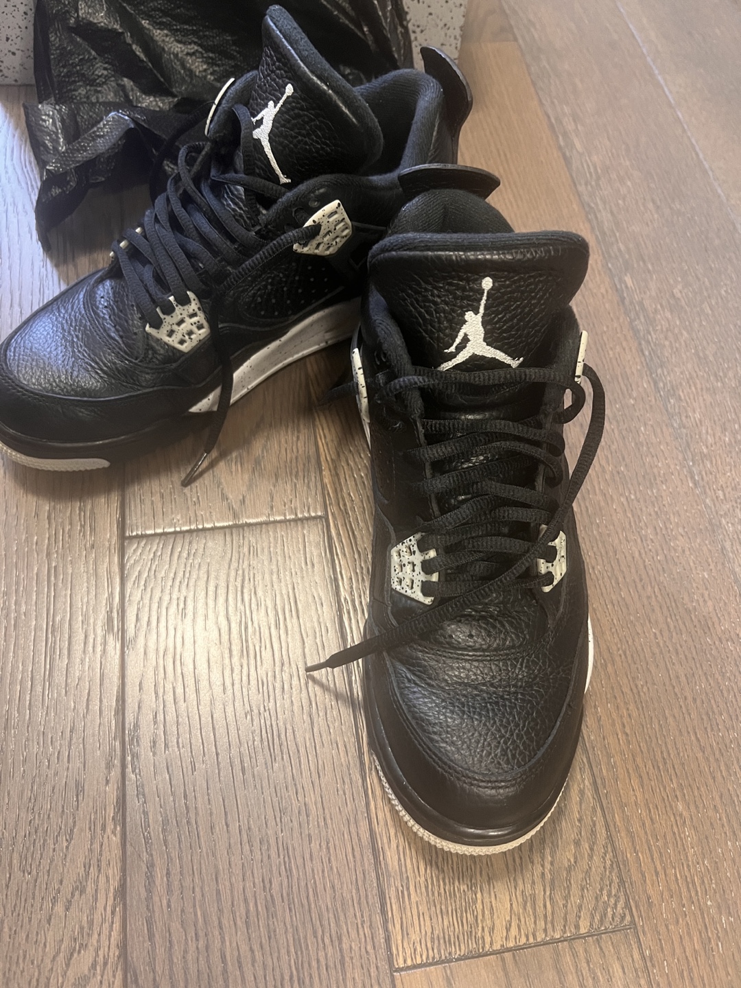 Air Jordan 4 Retro Black/White - photo 3